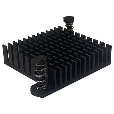 밀링 된 CNC 기계화 된 히트 싱크 핀 핀 안오디제 금속 히트 싱크