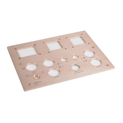안오디제 알루미늄 CNC 가공 패널 직사각형 가벼운
