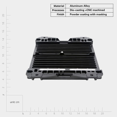 OEM 사용자 지정 알루미늄 정밀 CNC 가공 열 방출기 빠른 프로토타입 CNC 가공