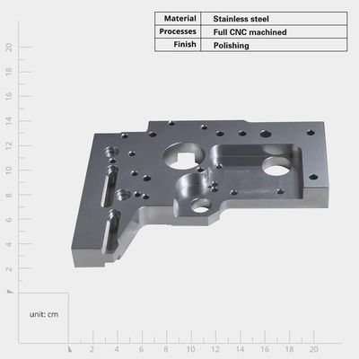 주문형 CNC 가공 표면 밀러 부품 밀링 관용 -0.001mm